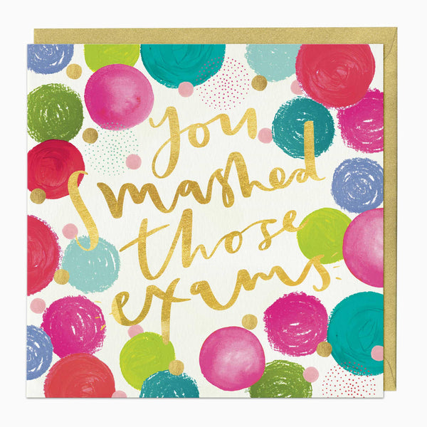 Greeting Card-F098 - Well Done Exams Card-Whistlefish