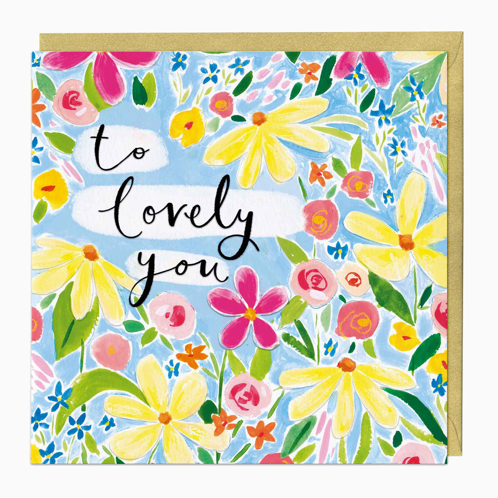 Greeting Card-F136 - To Lovely You Art Card-Whistlefish