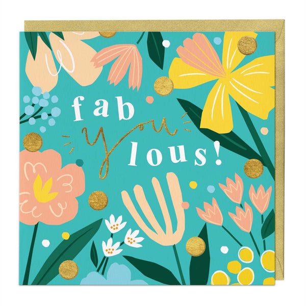 Greeting Card - F163 - Fab You-Lous Art Card - Fab You-Lous Art Card - Whistlefish