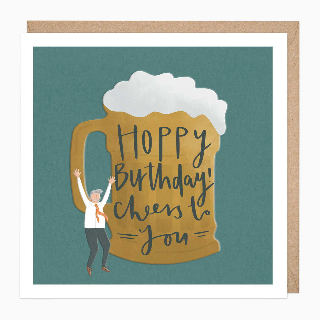 Greeting Card-F217 - Cheers To You Birthday Card-Whistlefish
