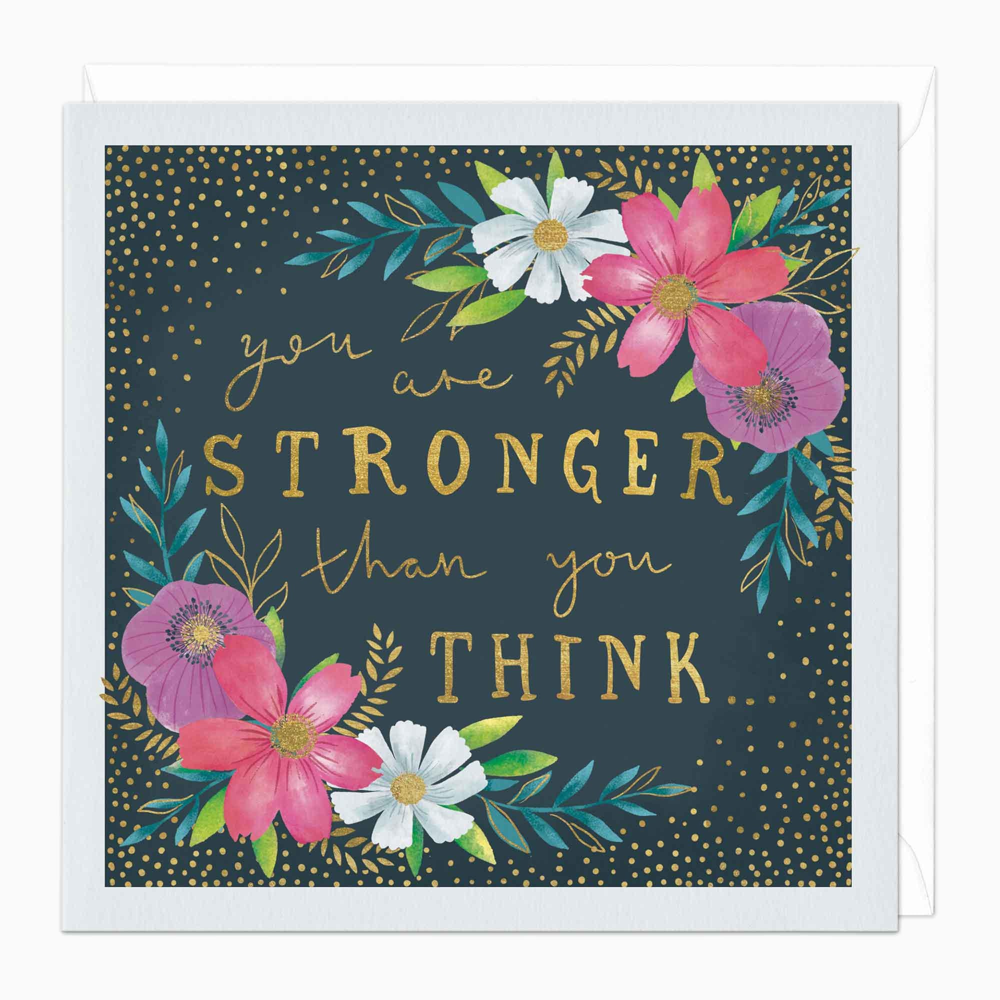 Greeting Card-F343 - Stronger Than You Think Card-Whistlefish