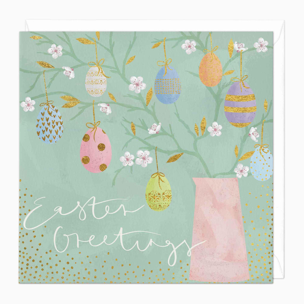Greeting Card-F453 - Easter Egg Greetings Card-Whistlefish