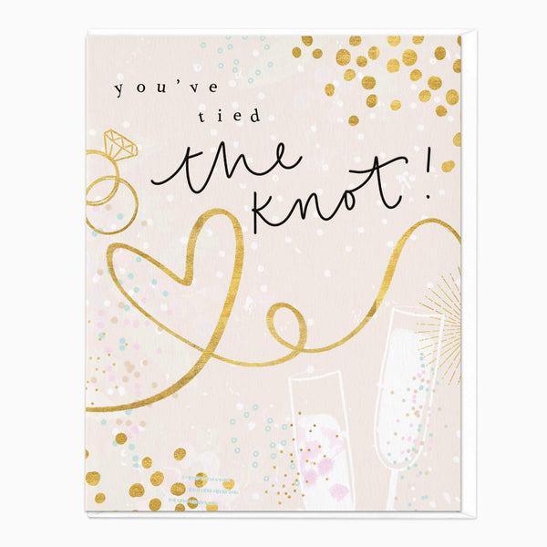 Greeting Card-F464 - You’ve Tied The Knot Card-Whistlefish