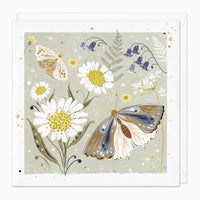 Greeting Card-G001 - Fluttering Forest Art Card-Whistlefish