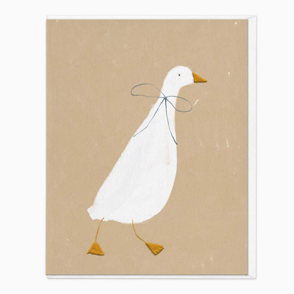 Greeting Card-G103 - Woodland Wonders Duck Art Card-Whistlefish