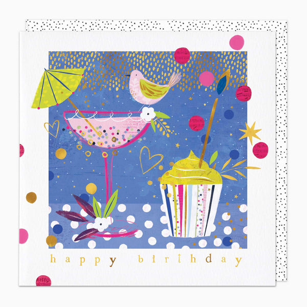 Greeting Card-G116 - Fancy Party Birthday Card-Whistlefish