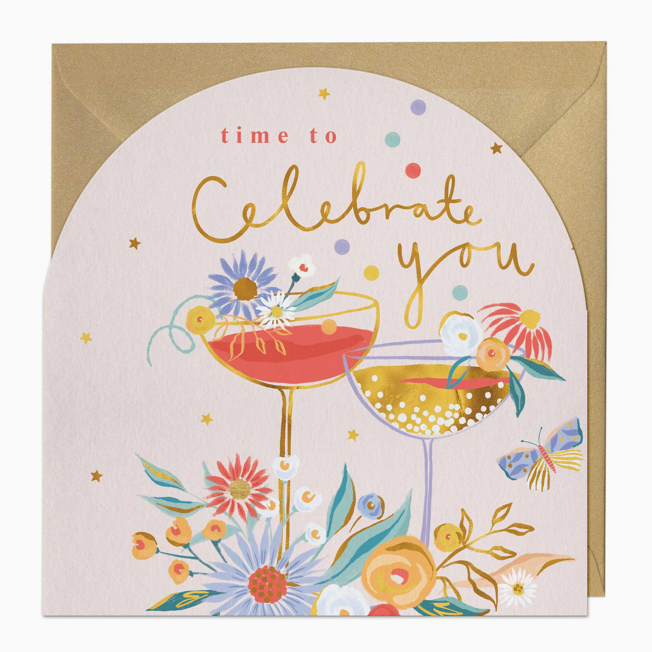 Greeting Card-G122 - Celebrating You Arch Card-Whistlefish