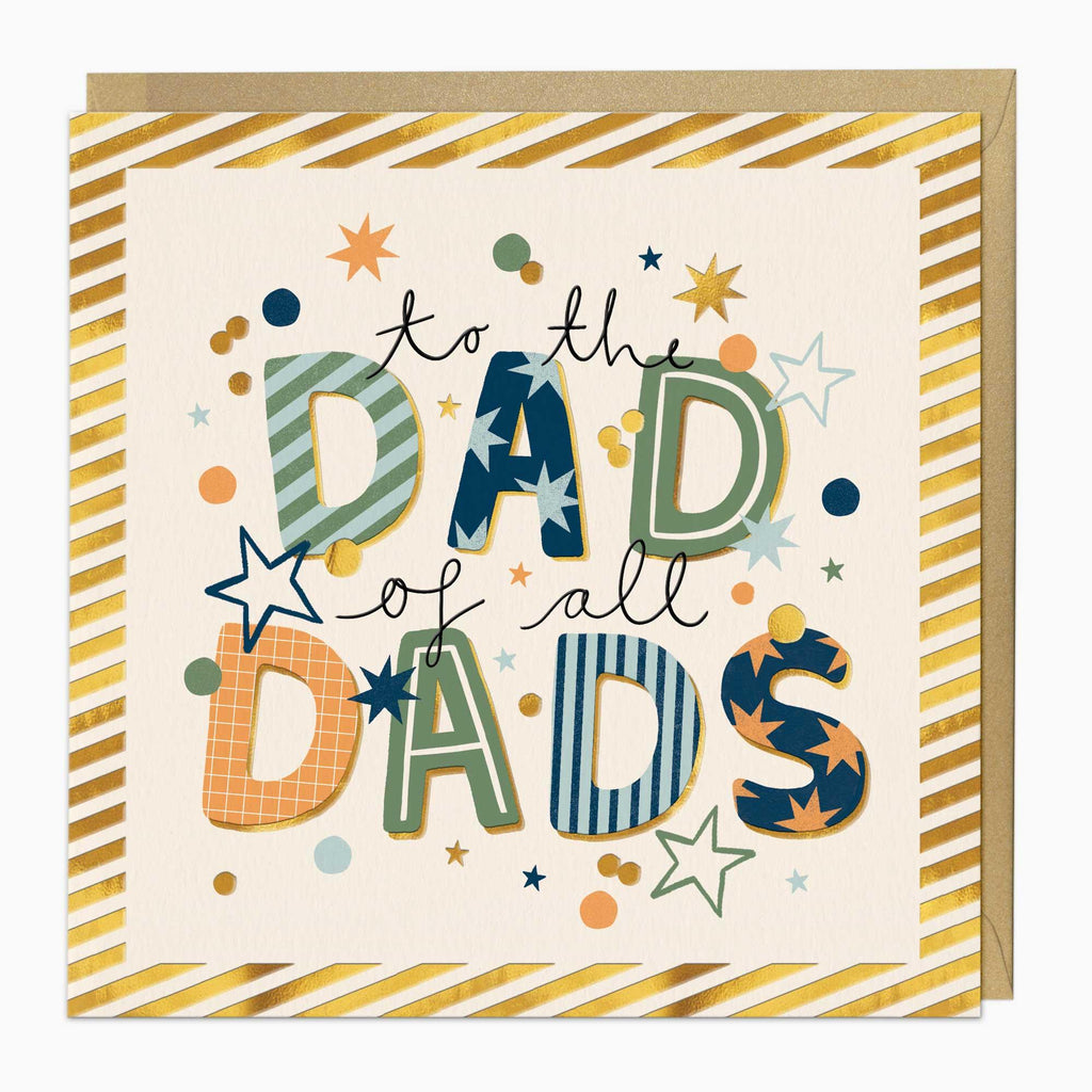 Greeting Card-G144 - Dad Of All Dads Card-Whistlefish