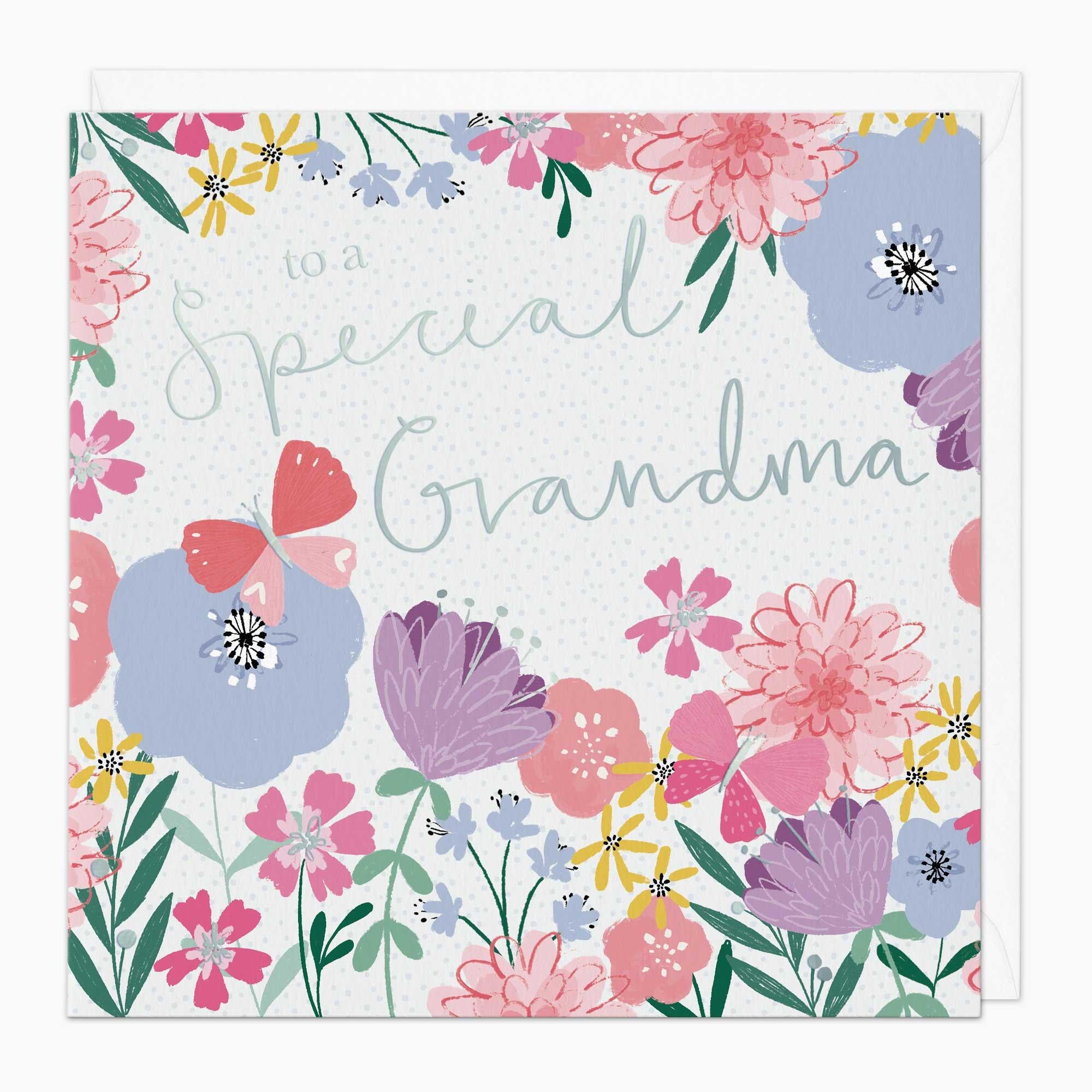 Greeting Card-G184 - Special Grandma Birthday Card-Whistlefish