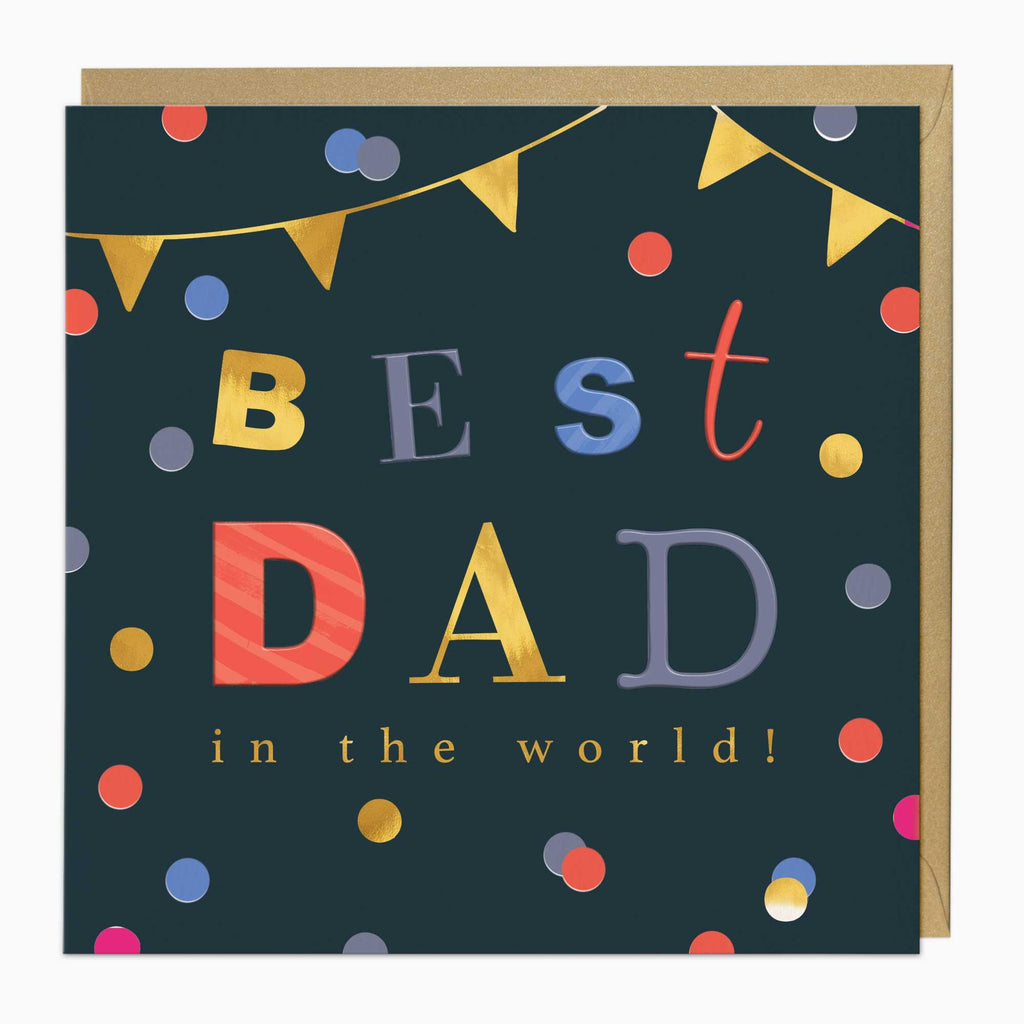 Greeting Card-G207 - Best Dad Father's Day Card-Whistlefish