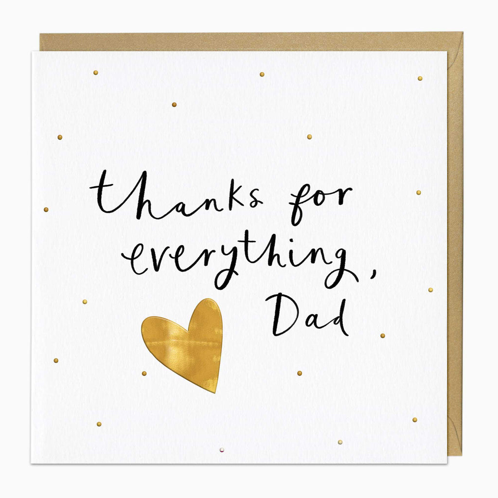 Greeting Card-G210 - Thanks For Everything Father's Day Card-Whistlefish
