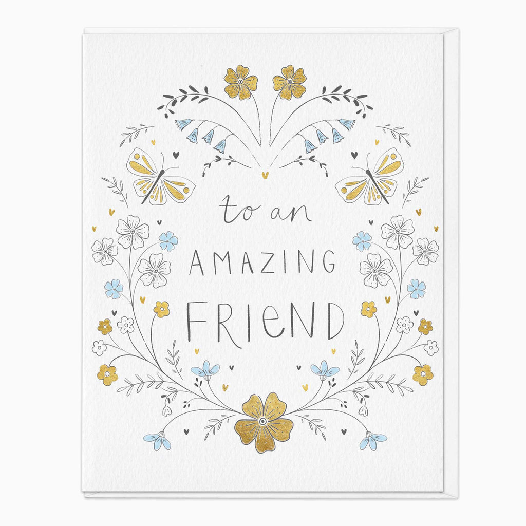 Greeting Card-G211 - Amazing Friend Card-Whistlefish