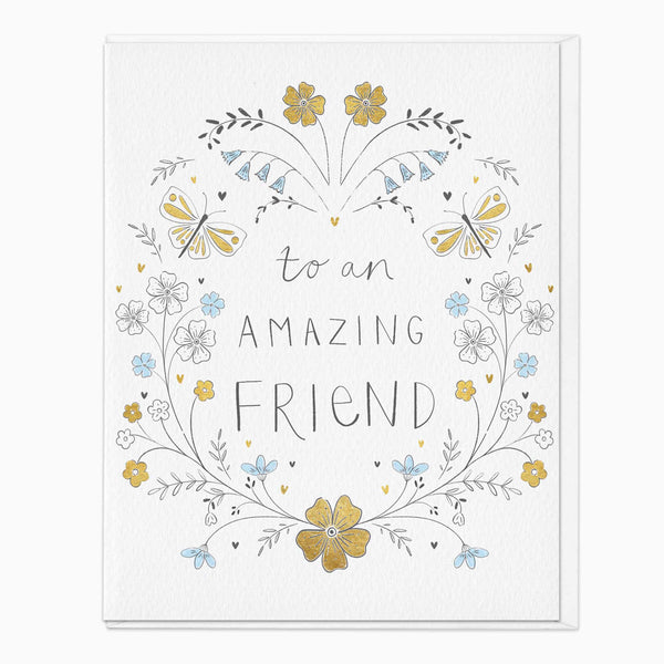 Greeting Card-G211 - Amazing Friend Card-Whistlefish