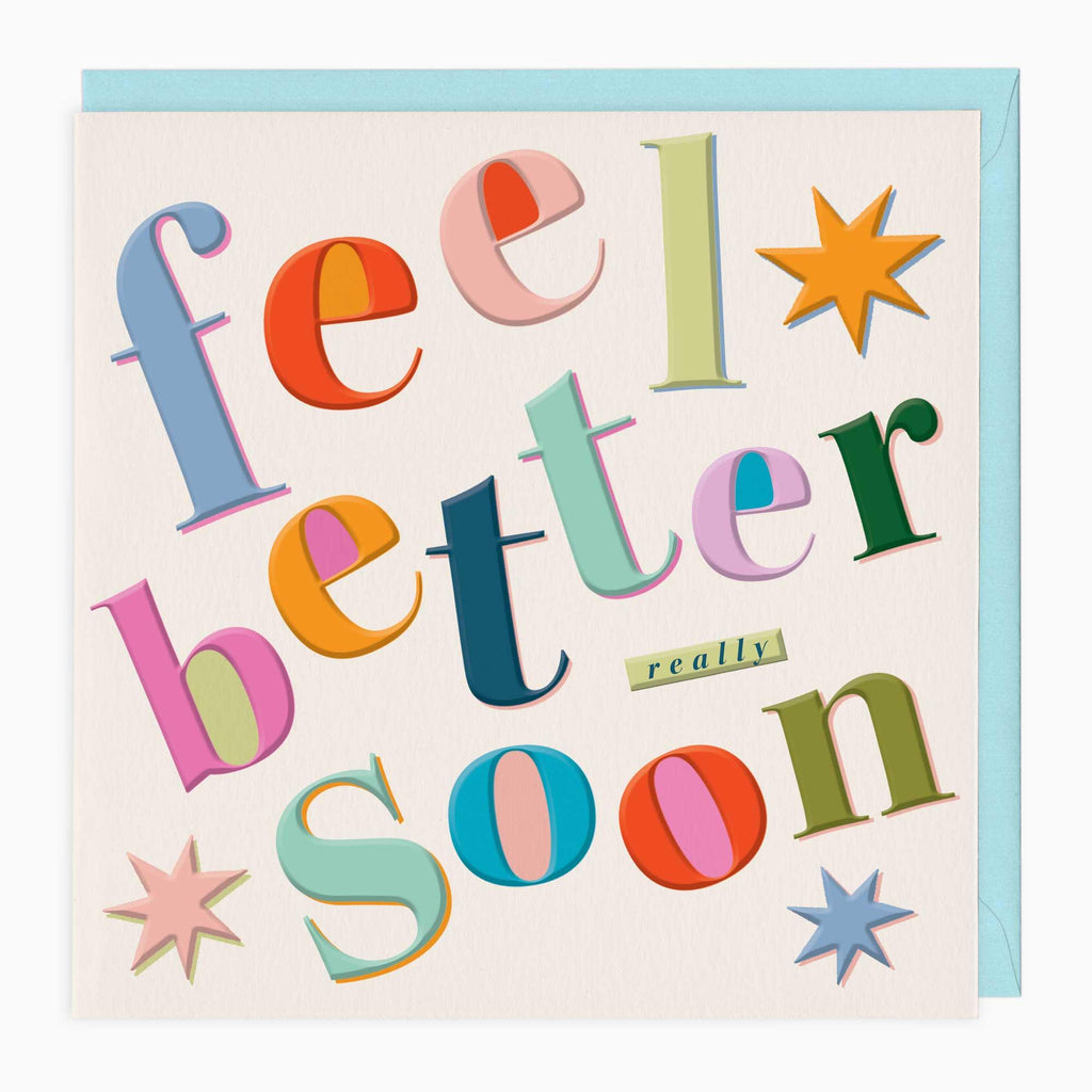 Greeting Card-G280 - Feel Better Soon Card-Whistlefish