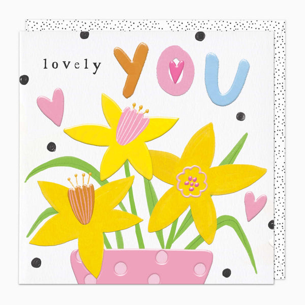 Greeting Card-G284 - Lovely You Card-Whistlefish