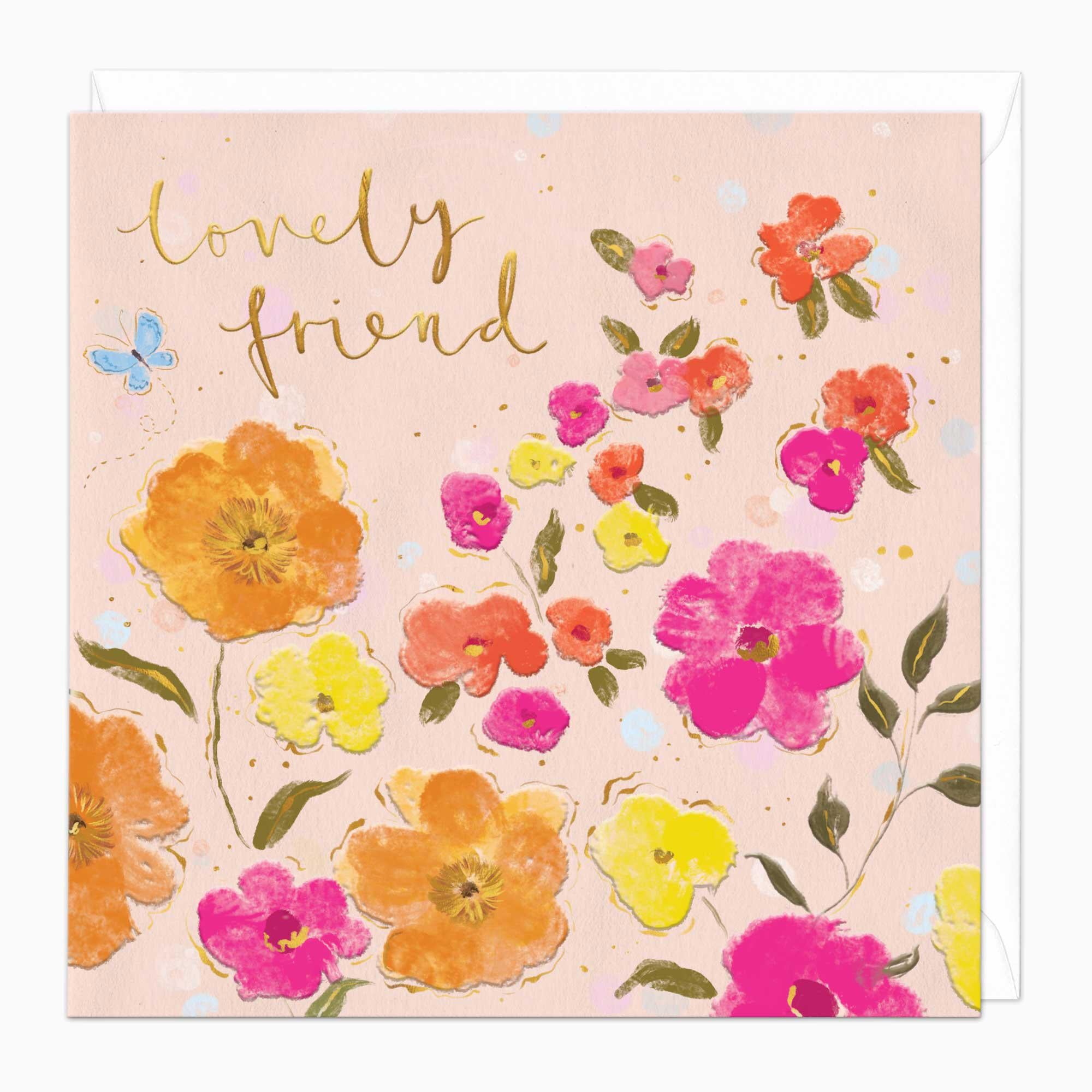 Greeting Card-G407 - Summer Meadow Friend Card-Whistlefish