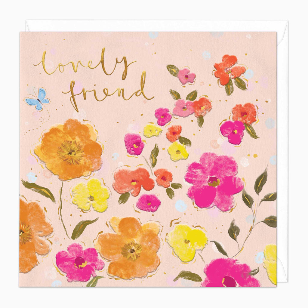 Greeting Card-G407 - Summer Meadow Friend Card-Whistlefish