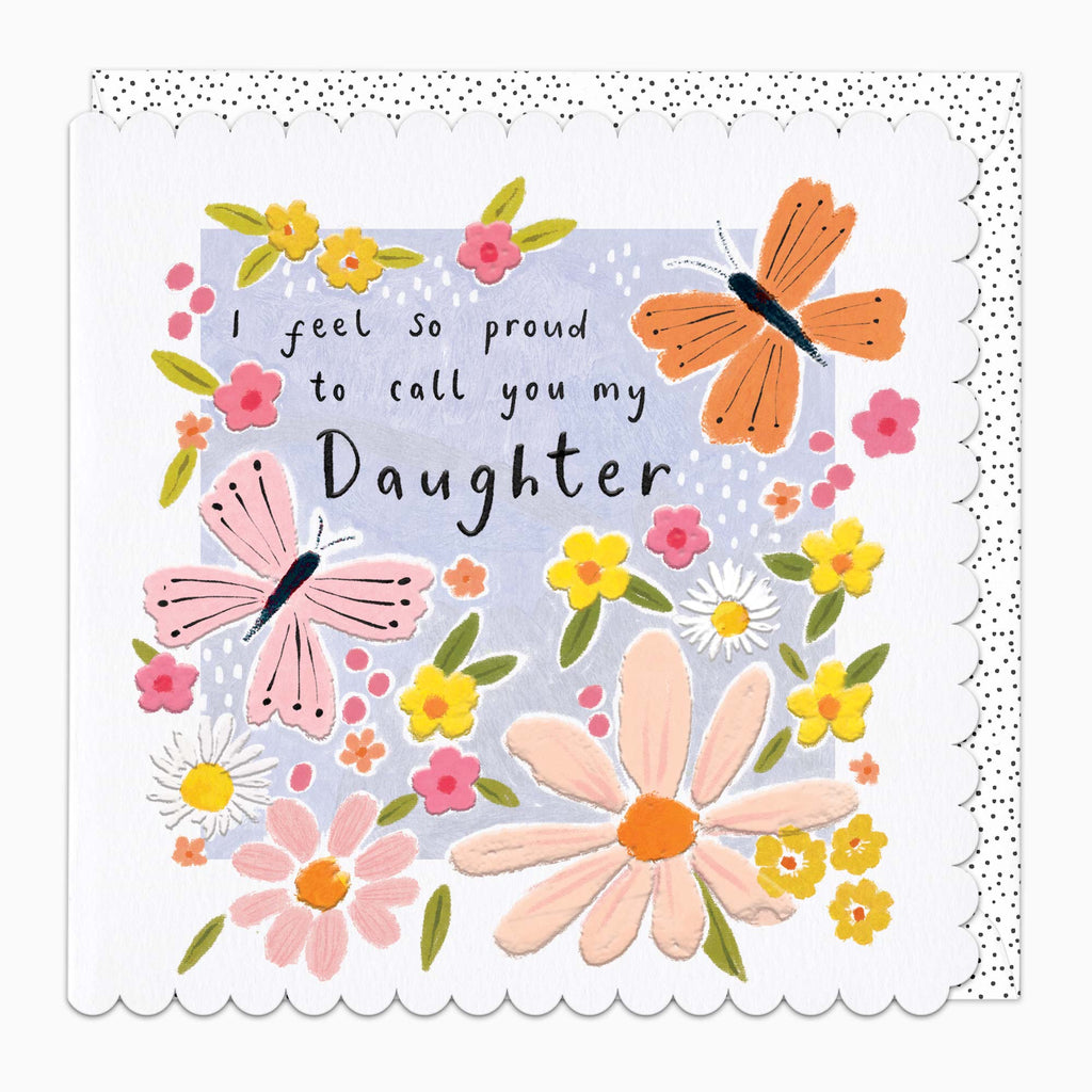 Greeting Card-G413 - Proud To Call You My Daughter Card-Whistlefish