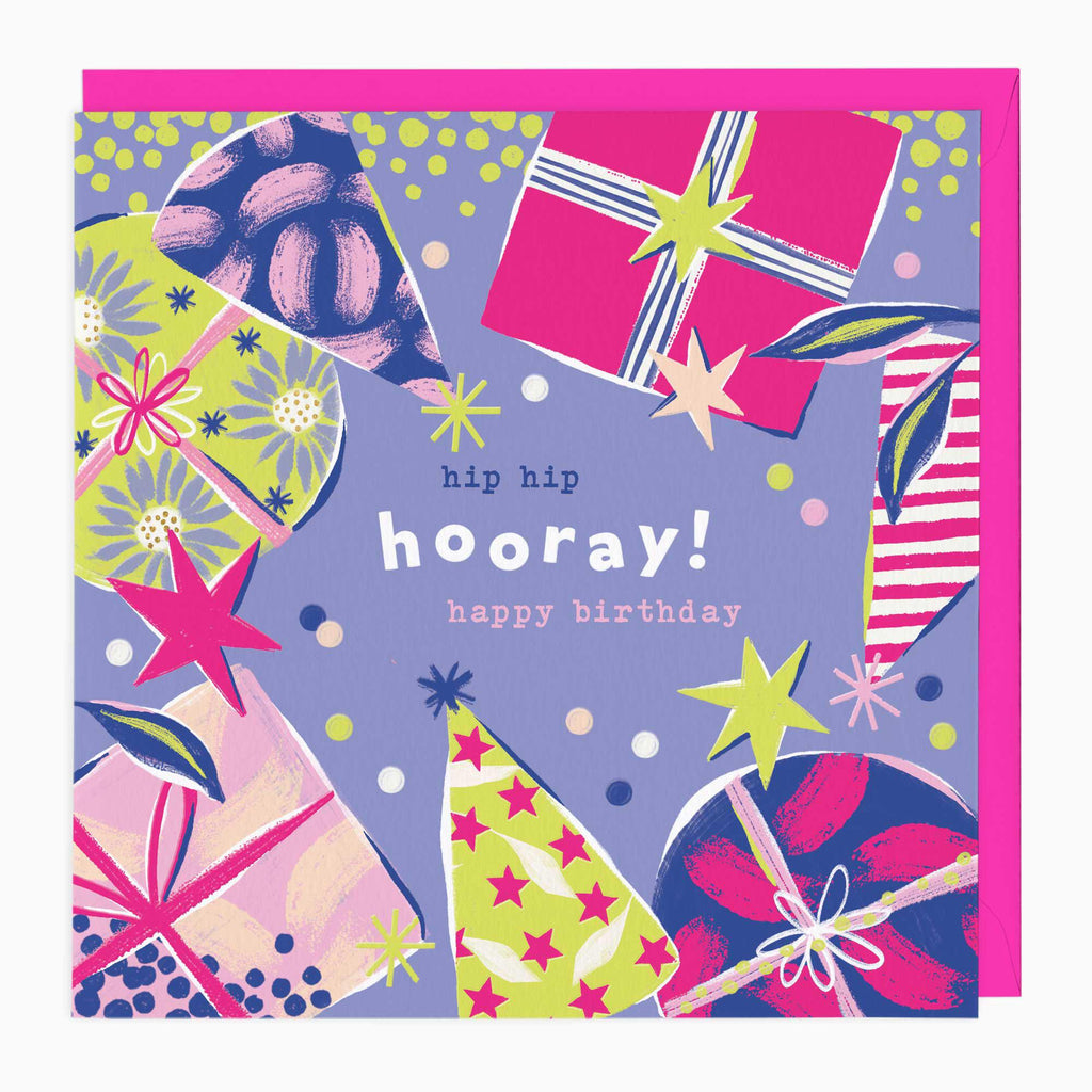 Greeting Card-G417 - Party Parade Birthday Card-Whistlefish