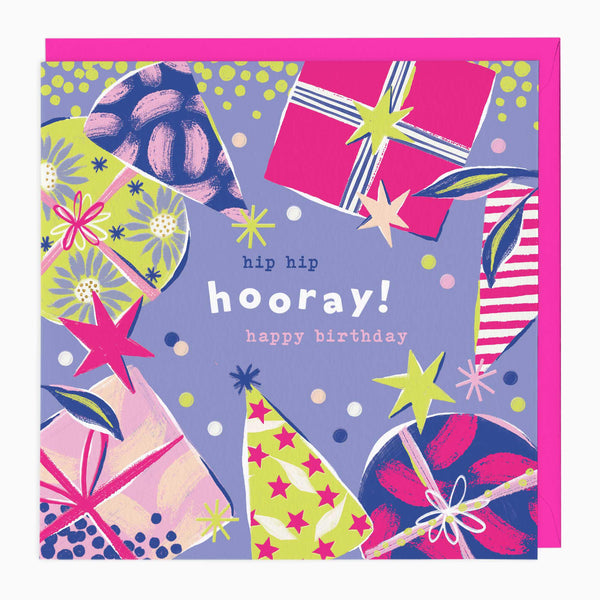 Greeting Card-G417 - Party Parade Birthday Card-Whistlefish
