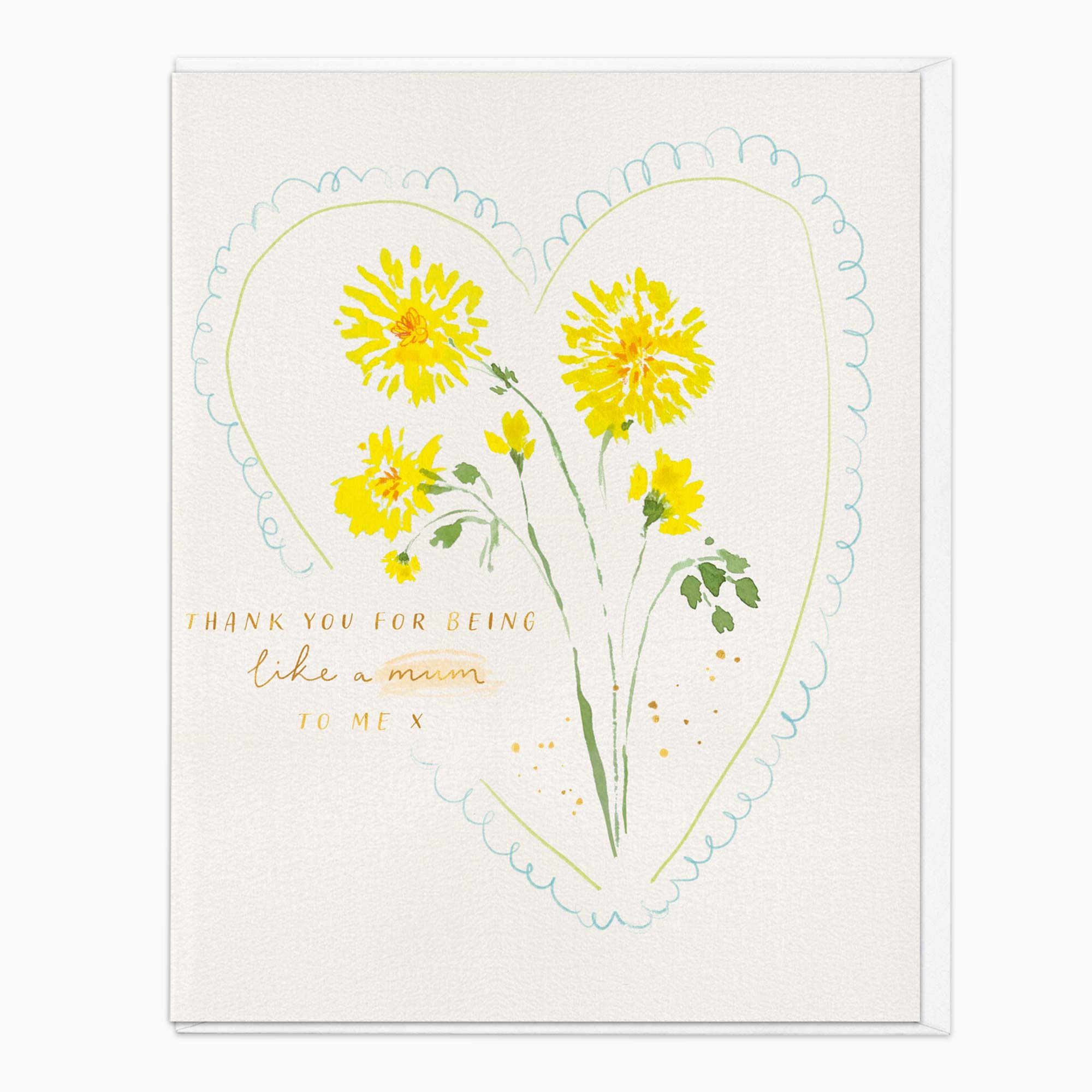 Greeting Card-G423 - Like a Mum Thank You Card-Whistlefish