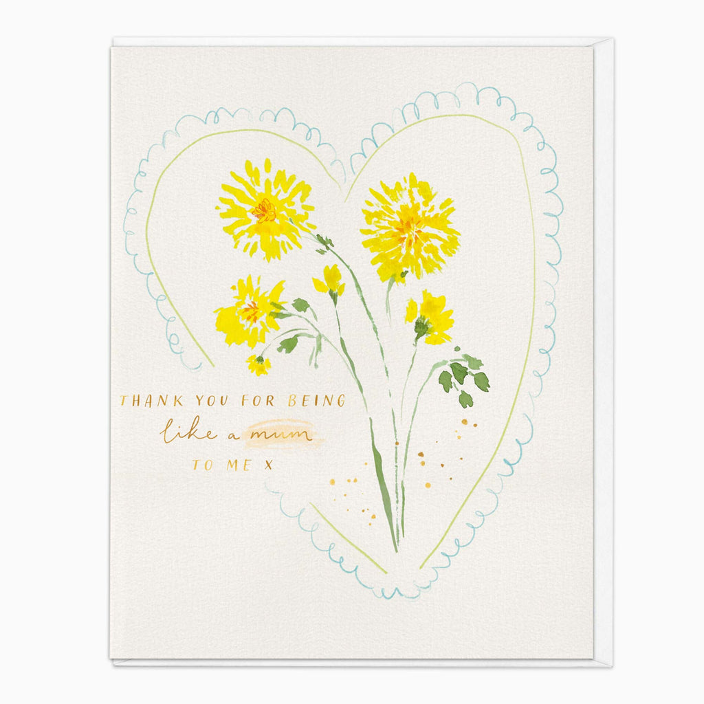 Greeting Card-G423 - Like a Mum Thank You Card-Whistlefish