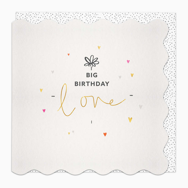 Greeting Card-G457 - Big Birthday Love Card-Whistlefish