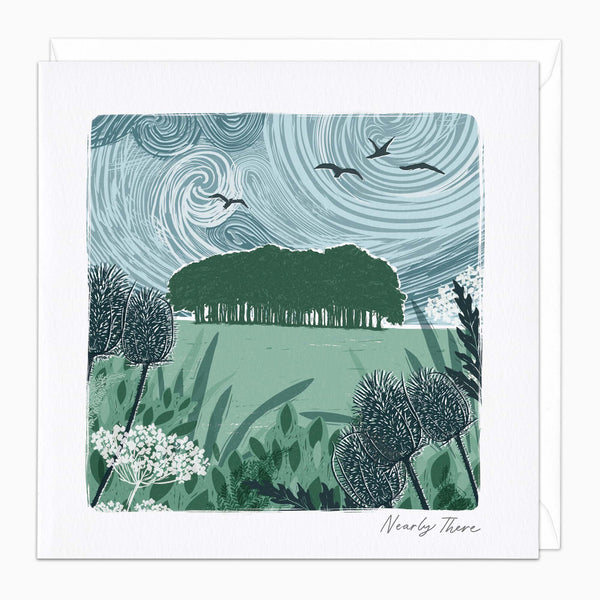 Greeting Card-G584 - Nearly There Art Card-Whistlefish