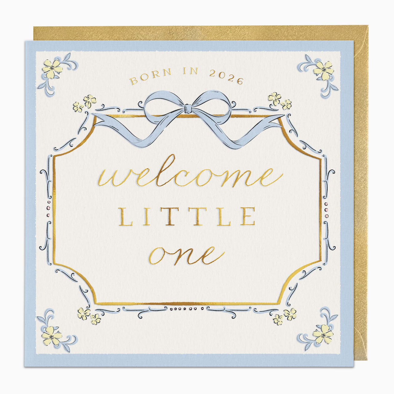 Greeting Card-H004 - Born in 2026 Regal Card-Whistlefish