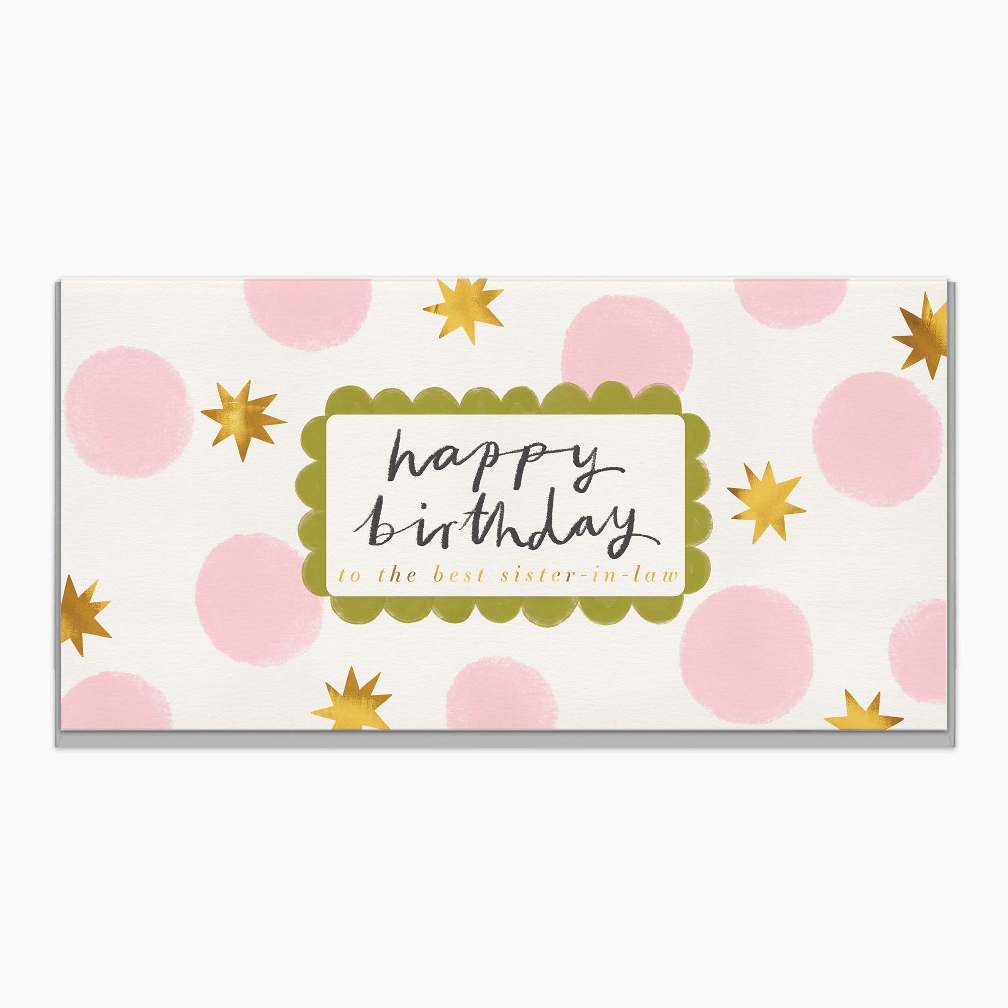 Greeting Card-H056 - Spots & Stars Birthday Card-Whistlefish