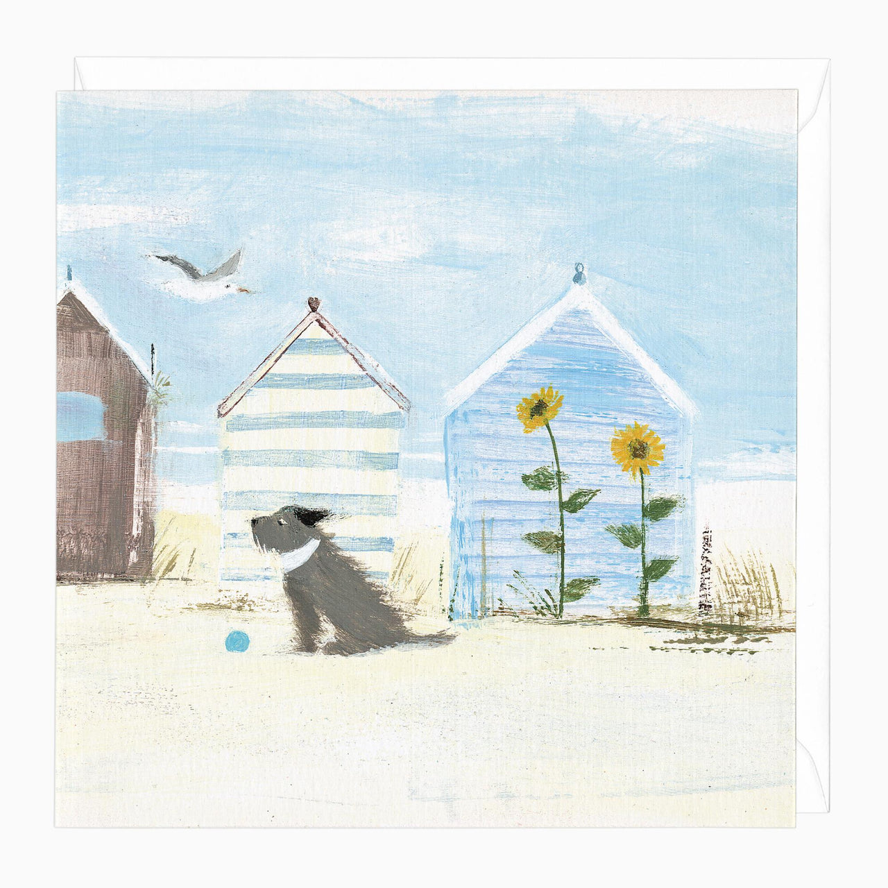 Greeting Card-W510 - Sunflowers Art Card-Hannah Cole