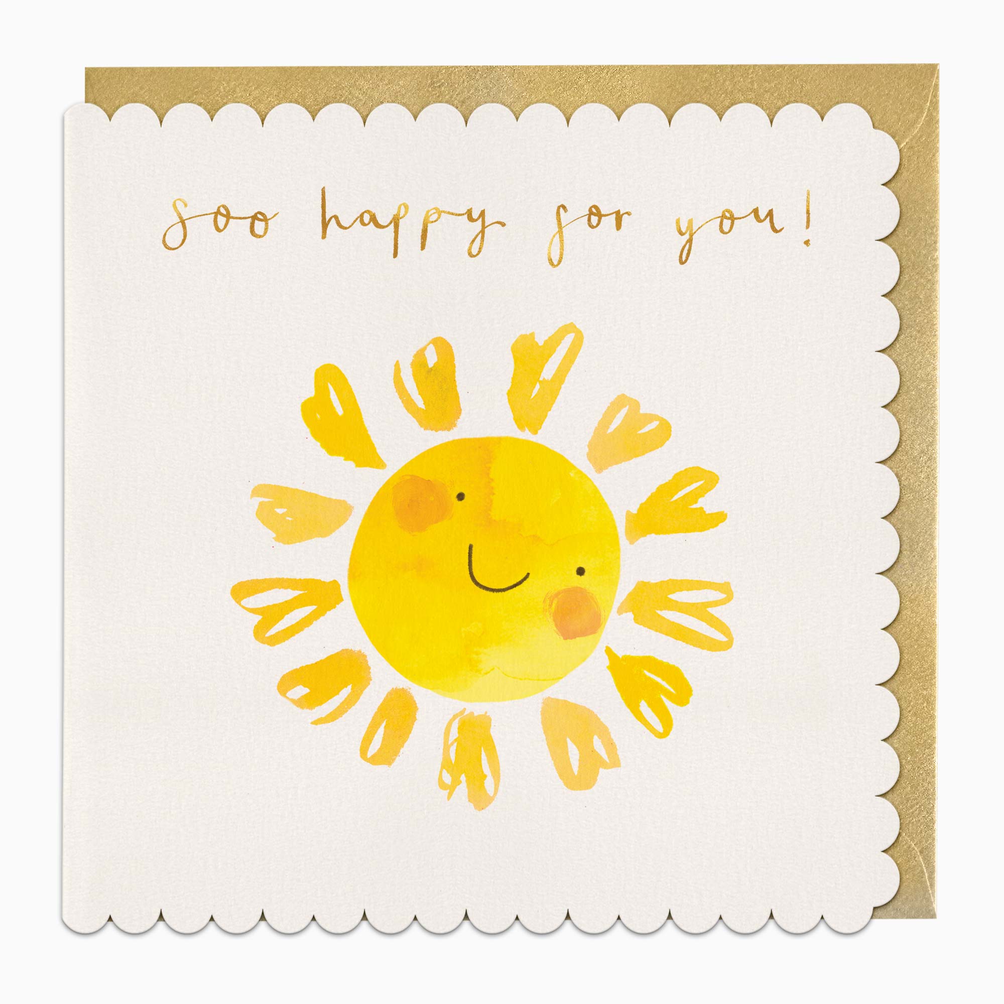 Greeting Card-H262 - Sunshine Happy For You Card-Whistlefish