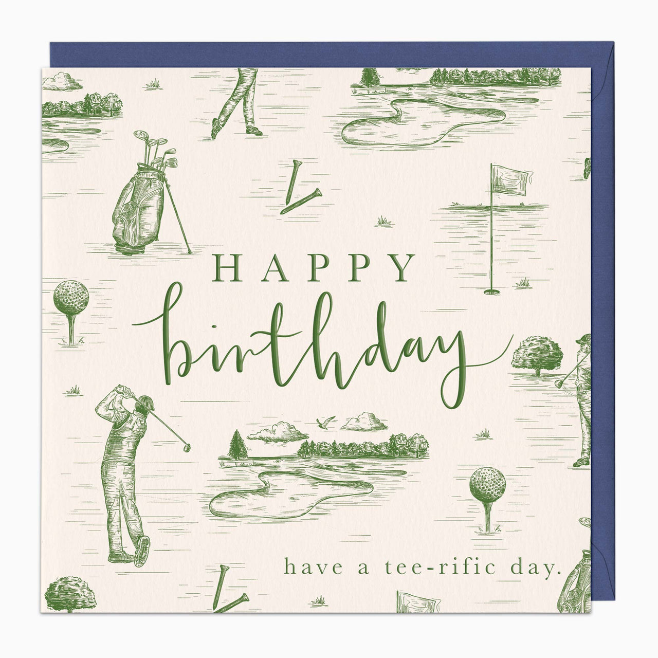 Greeting Card-H350 - Tee-rific Birthday Card-Whistlefish