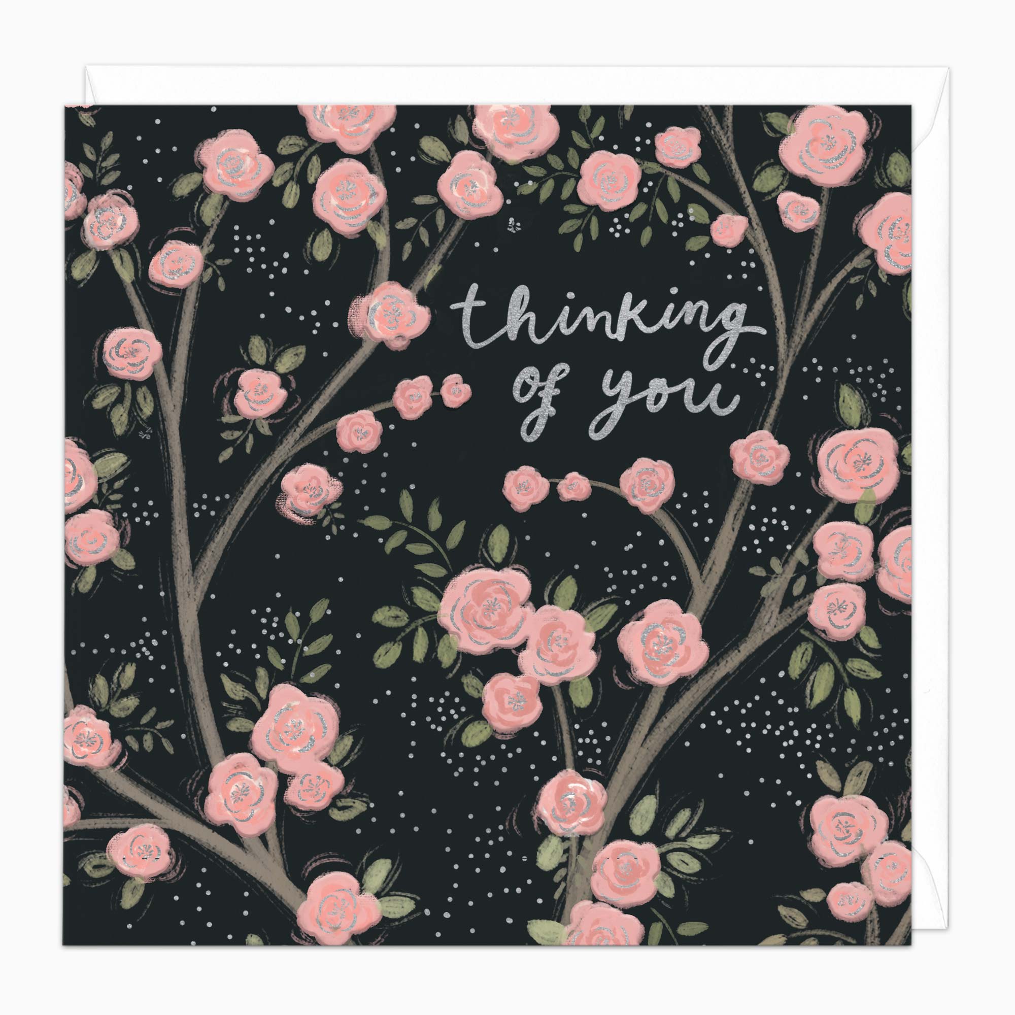 H443 - Rose Tree Thinking Of You Card
