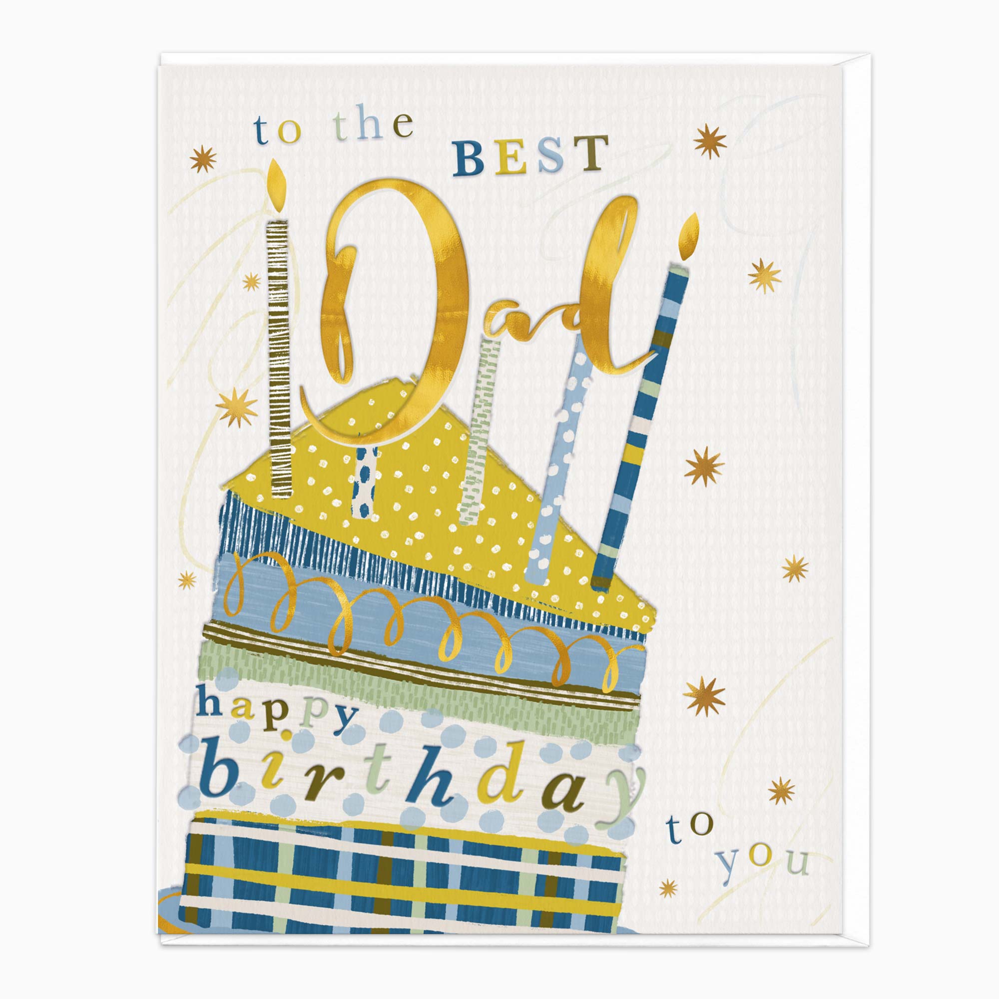 H446 - Cake Slice Dad Birthday Card
