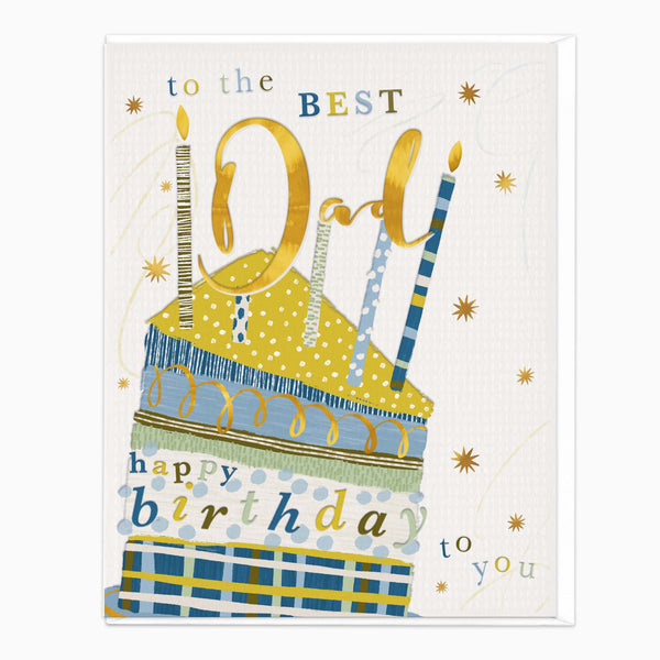 H446 - Cake Slice Dad Birthday Card