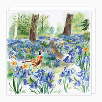 Pheasant Woodland Art Card - Whistlefish