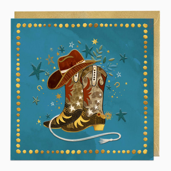 H556 - Cowboy Boots Card