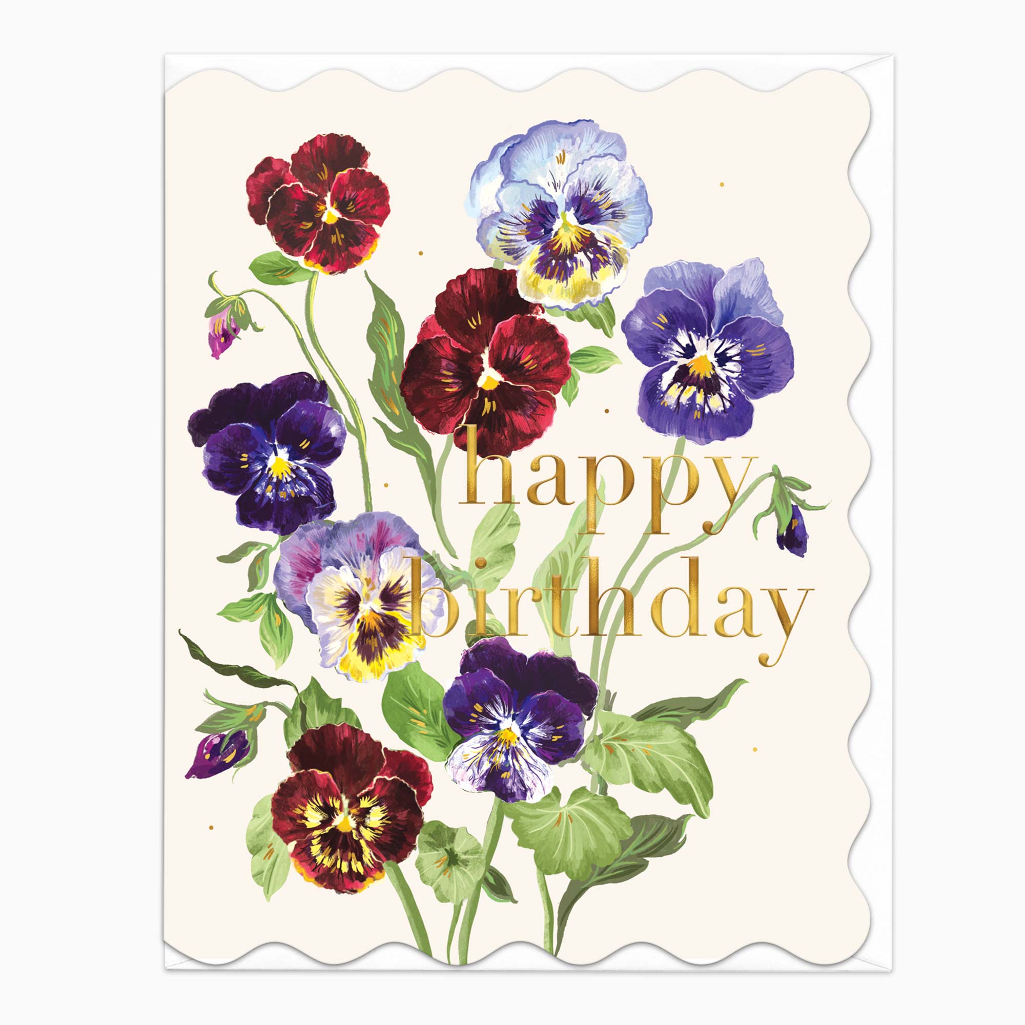 H561 - Viola Birthday Card