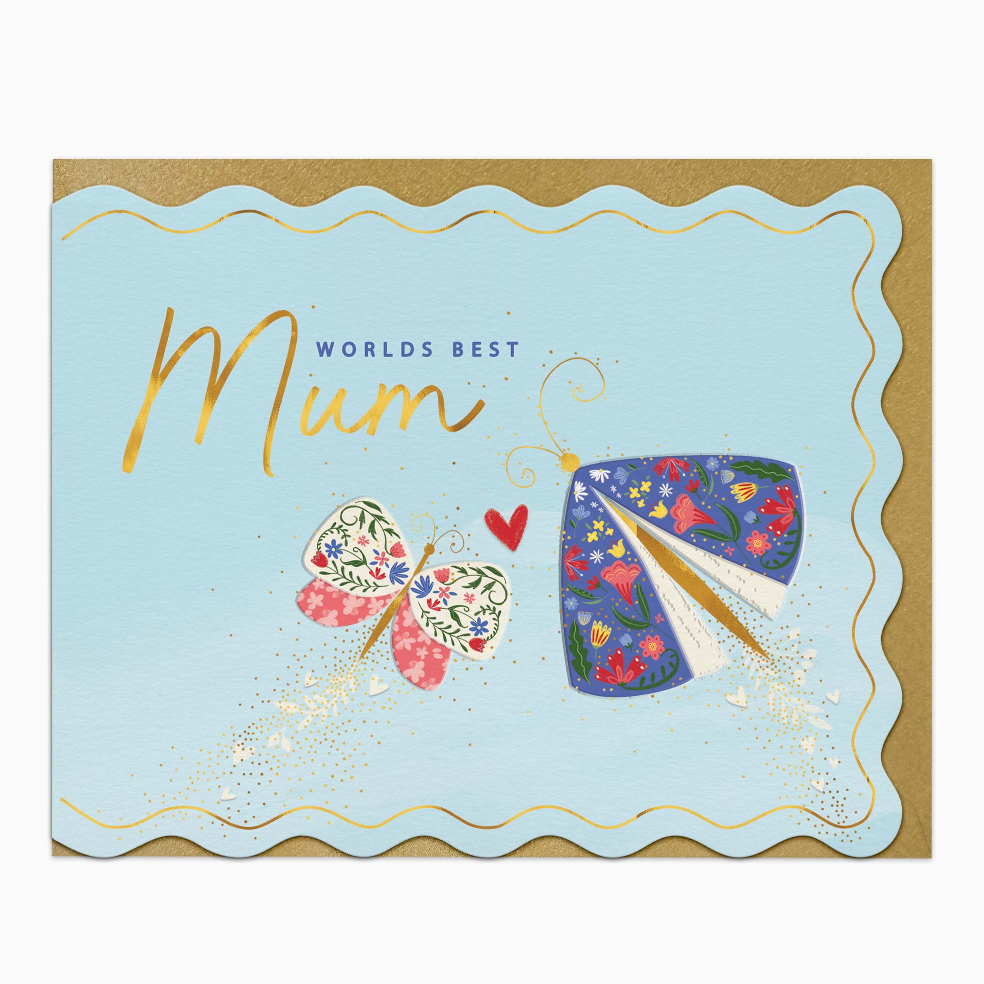 H608 - Beautiful Butterflies Mum Card