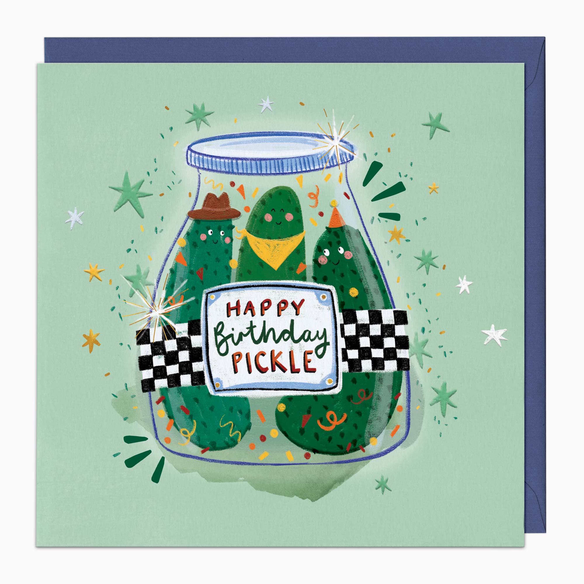 H620 - Pickle Party Birthday Card