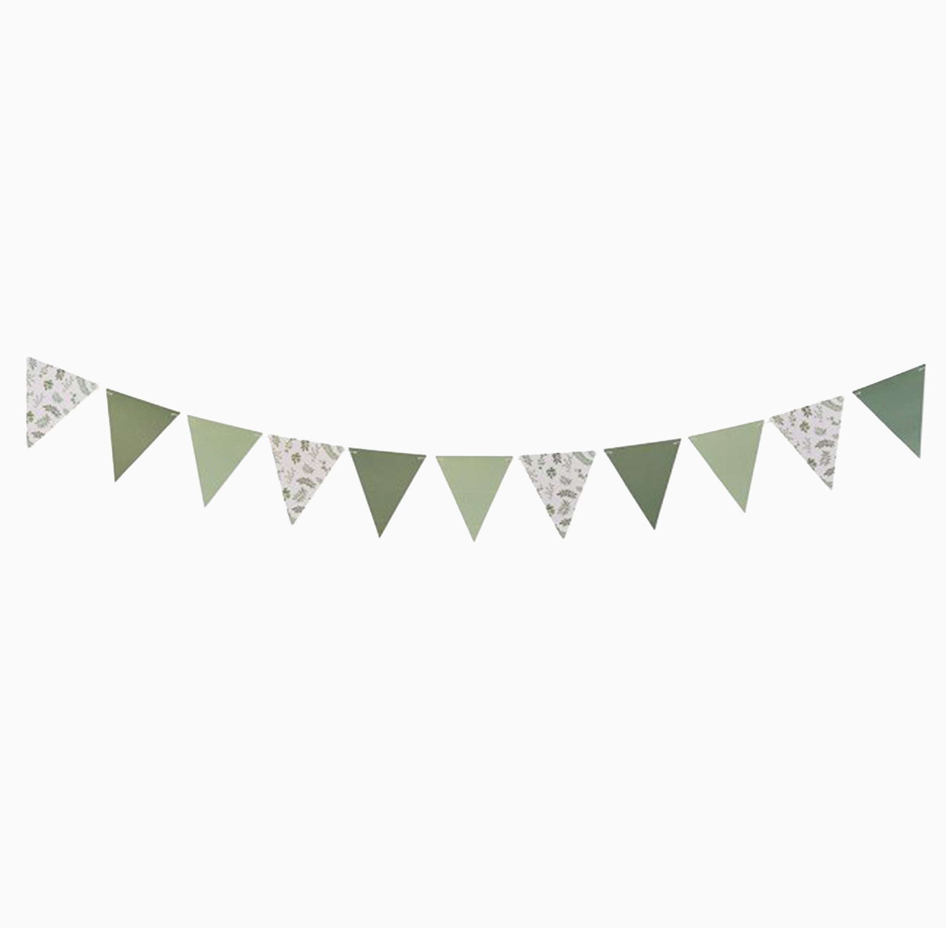 Garland-HBBP101 - Botanical Flag 2.5m Card Garland-Hootyballoo