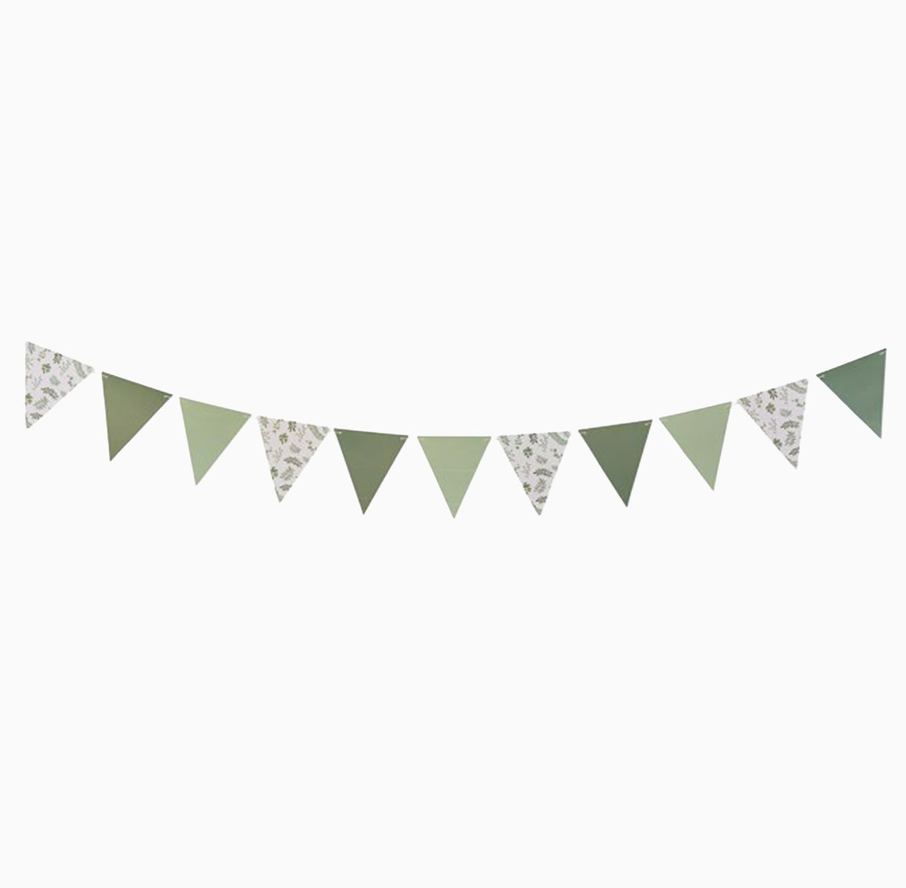 Garland-HBBP101 - Botanical Flag 2.5m Card Garland-Hootyballoo