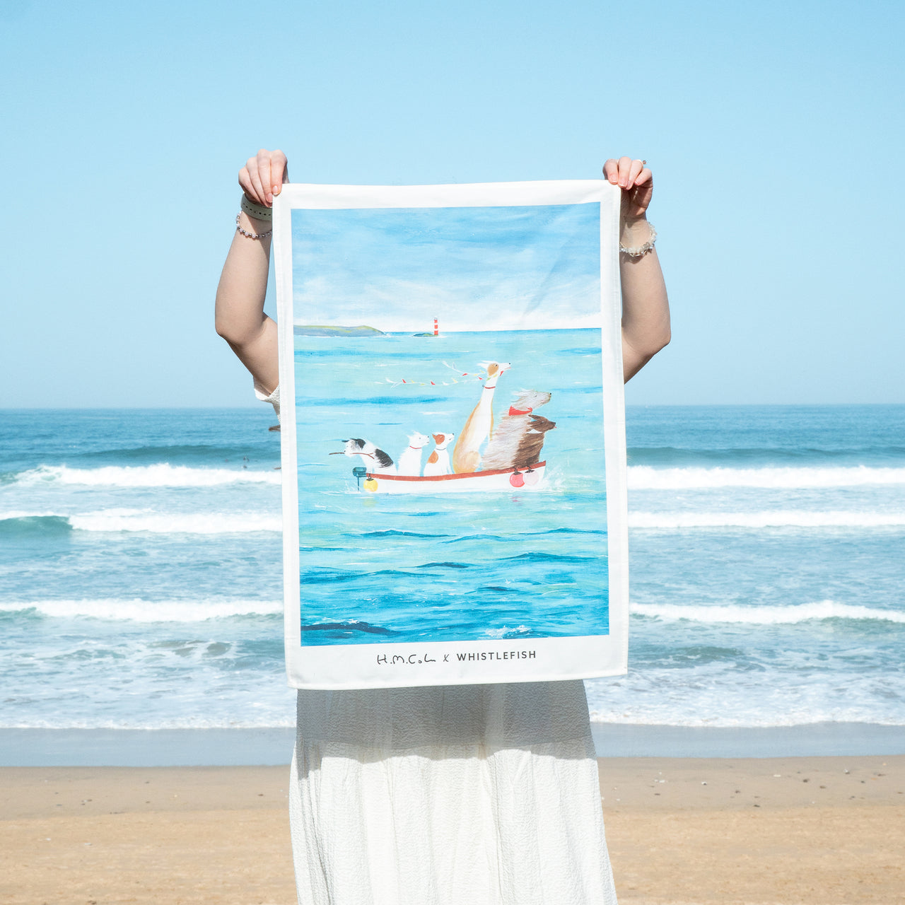 Tea Towel-HC15TT - Headwind Tea Towel-Hannah Cole