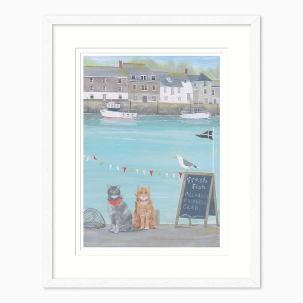 HC374F - Ship Mates Framed Print