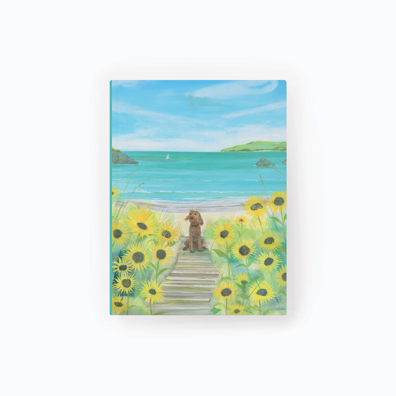 HCNB14 - Hannah Cole Dudley in Sunflowers Notebook