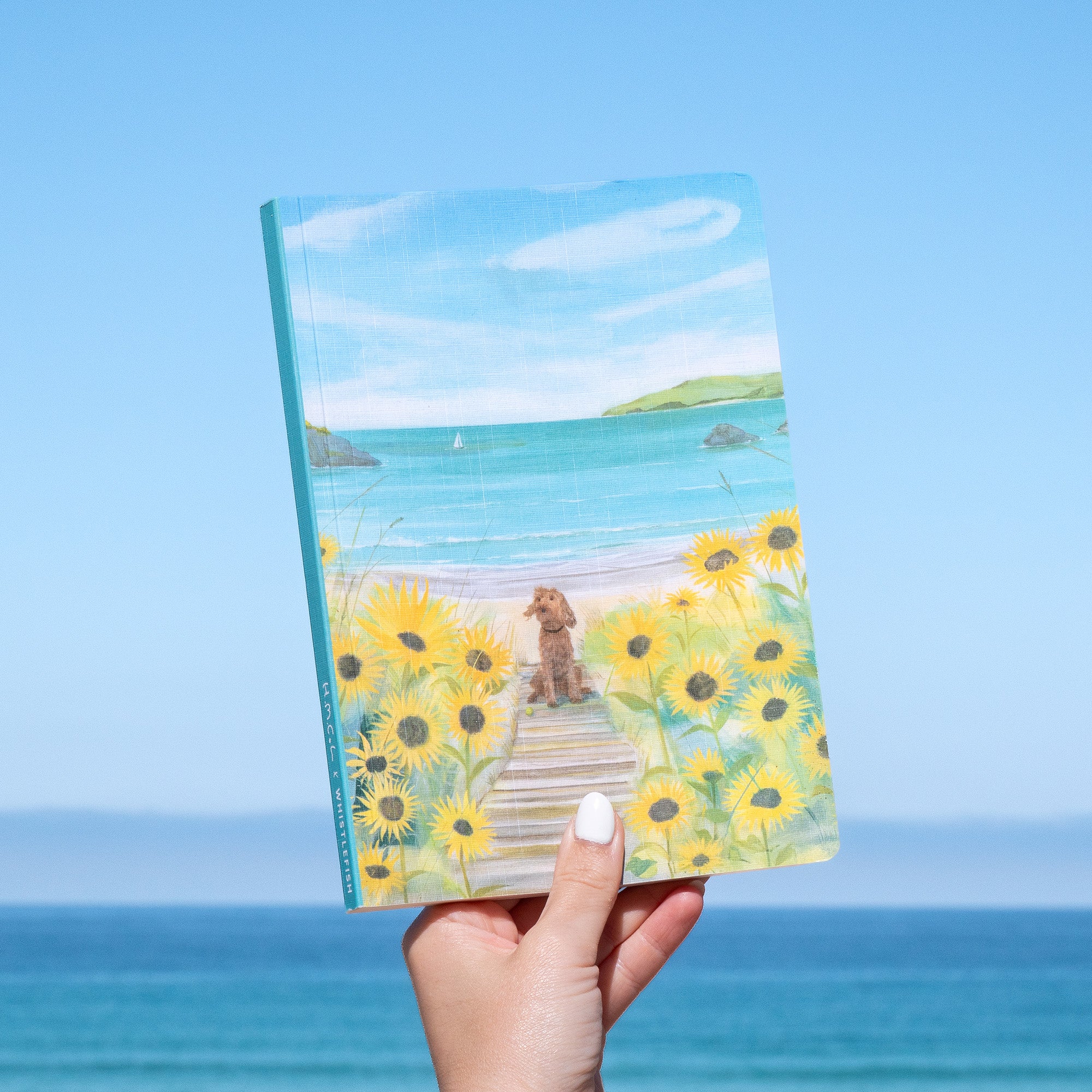 HCNB14 - Hannah Cole Dudley in Sunflowers Notebook