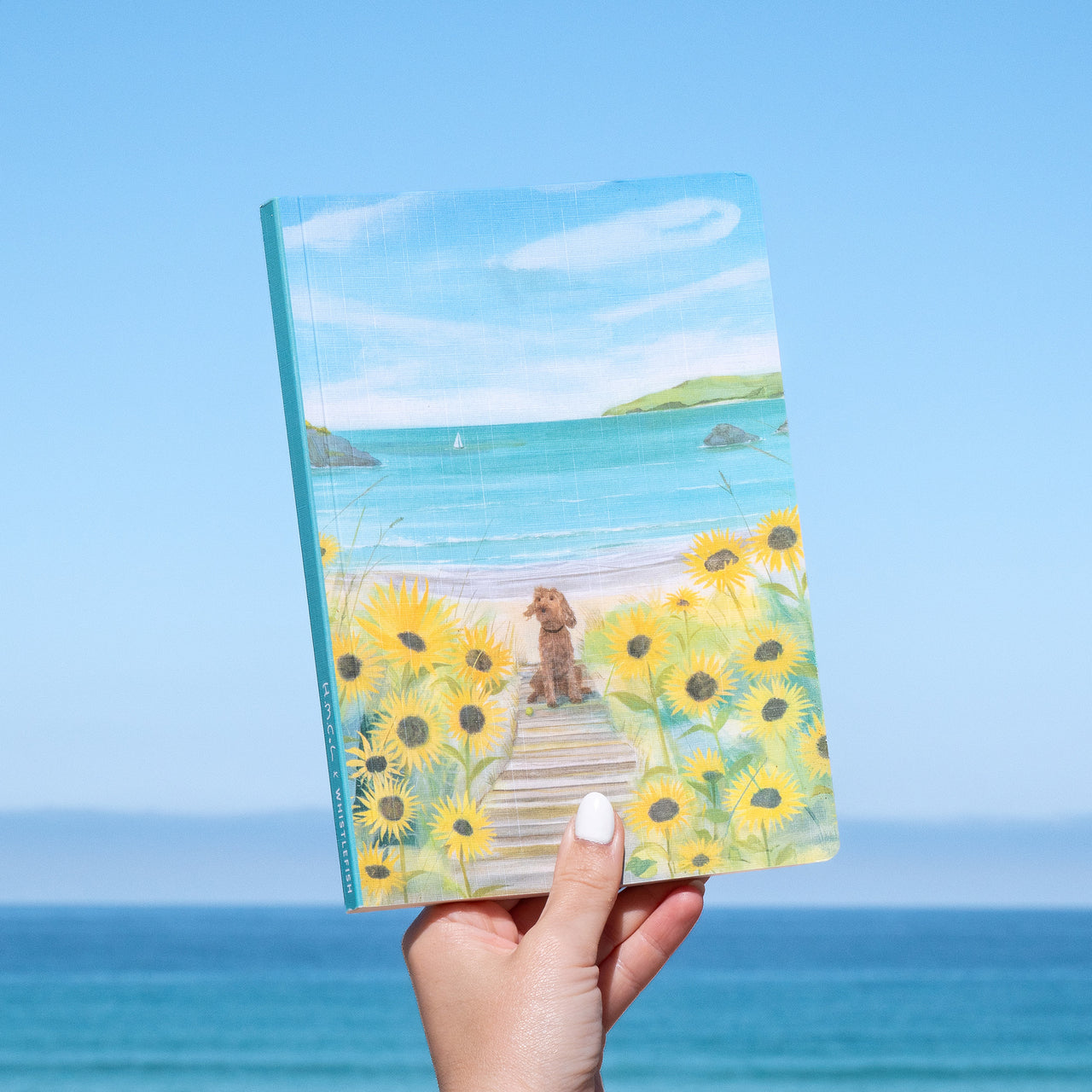 HCNB14 - Hannah Cole Dudley in Sunflowers Notebook