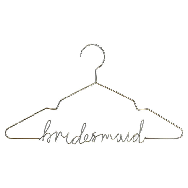 Hanger - ML-136 - Gold Metal Bridesmaid Hanger - Gold Metal Bridesmaid Hanger - Whistlefish