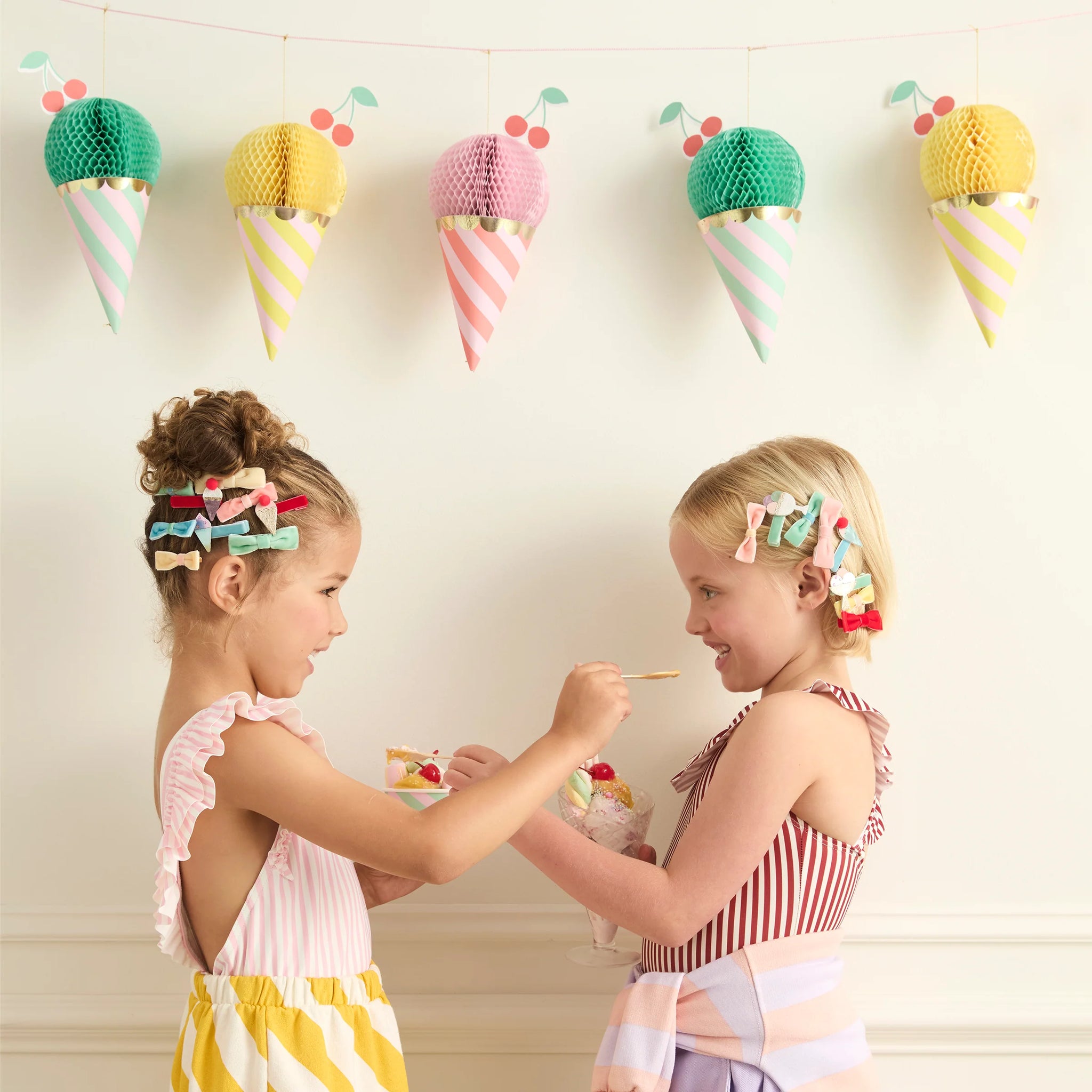 Hair Clips-286503 - Ice Cream Hair Clips-Meri Meri